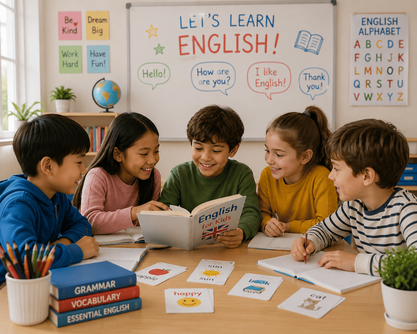 Children learning together